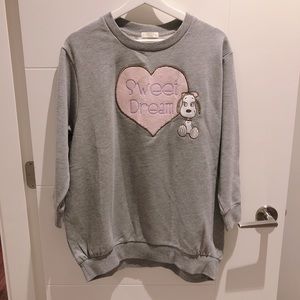 NEW Snoopy oversized sweatshirt